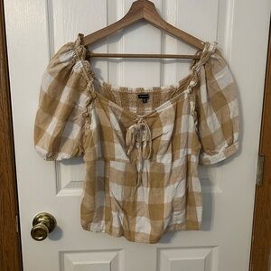 Gingham top
